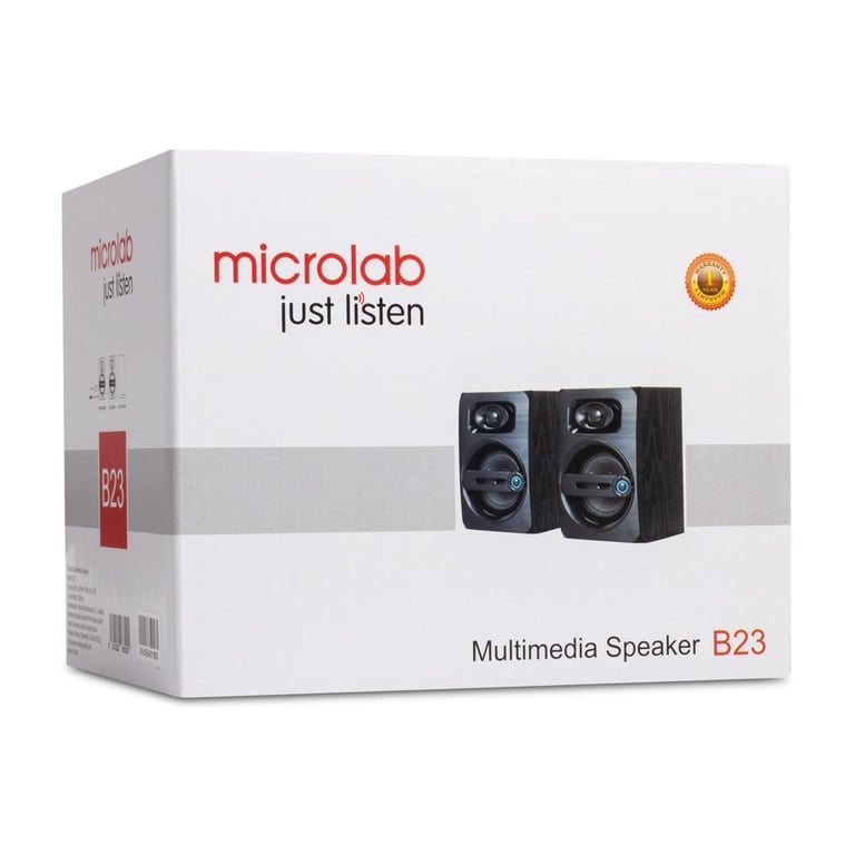 Акустична система Microlab B-23 USB Wooden (B-23) - фото 2