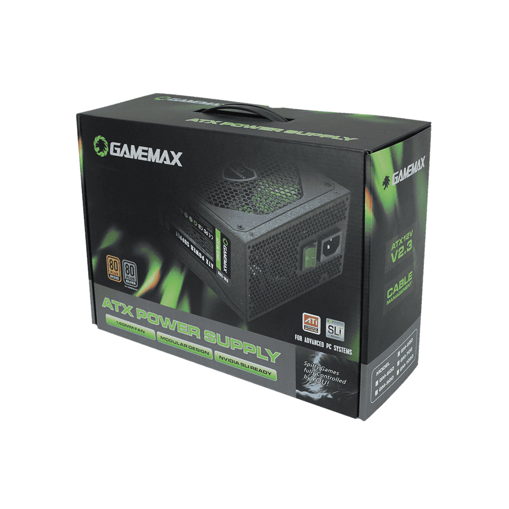 Блок живлення Gamemax GM-500 80+ APFC Black - фото 6 Блок живлення Gamemax GM-500 80+ APFC Black - фото 6