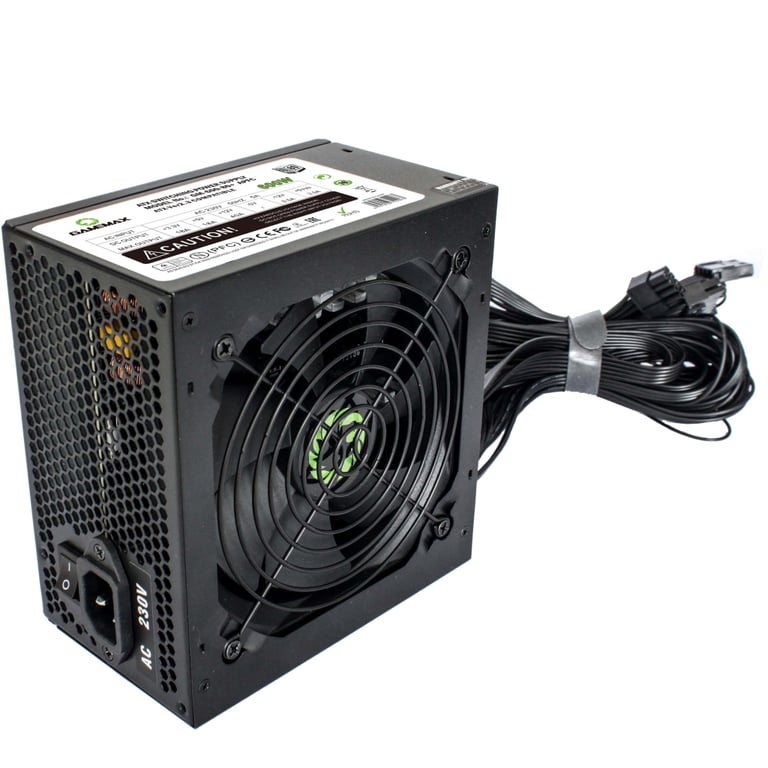Блок живлення Gamemax GM-600 80+ APFC Black - фото 3