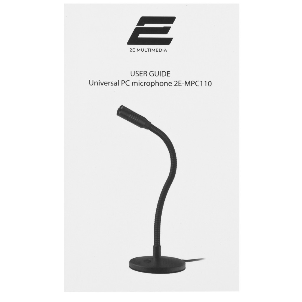 Мікрофон 2E MPC110 USB (2E-MPC110) - фото 9 Мікрофон 2E MPC110 USB (2E-MPC110) - фото 9