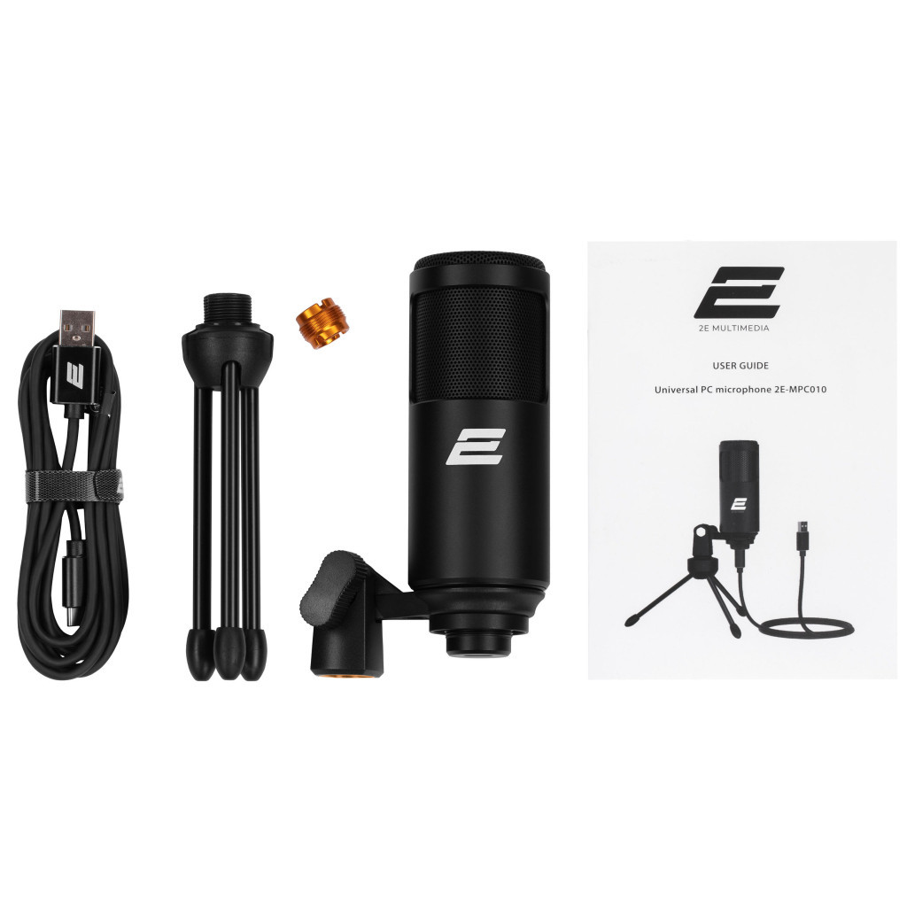Мікрофон 2E MPC010 USB (2E-MPC010) - фото 6 Мікрофон 2E MPC010 USB (2E-MPC010) - фото 6