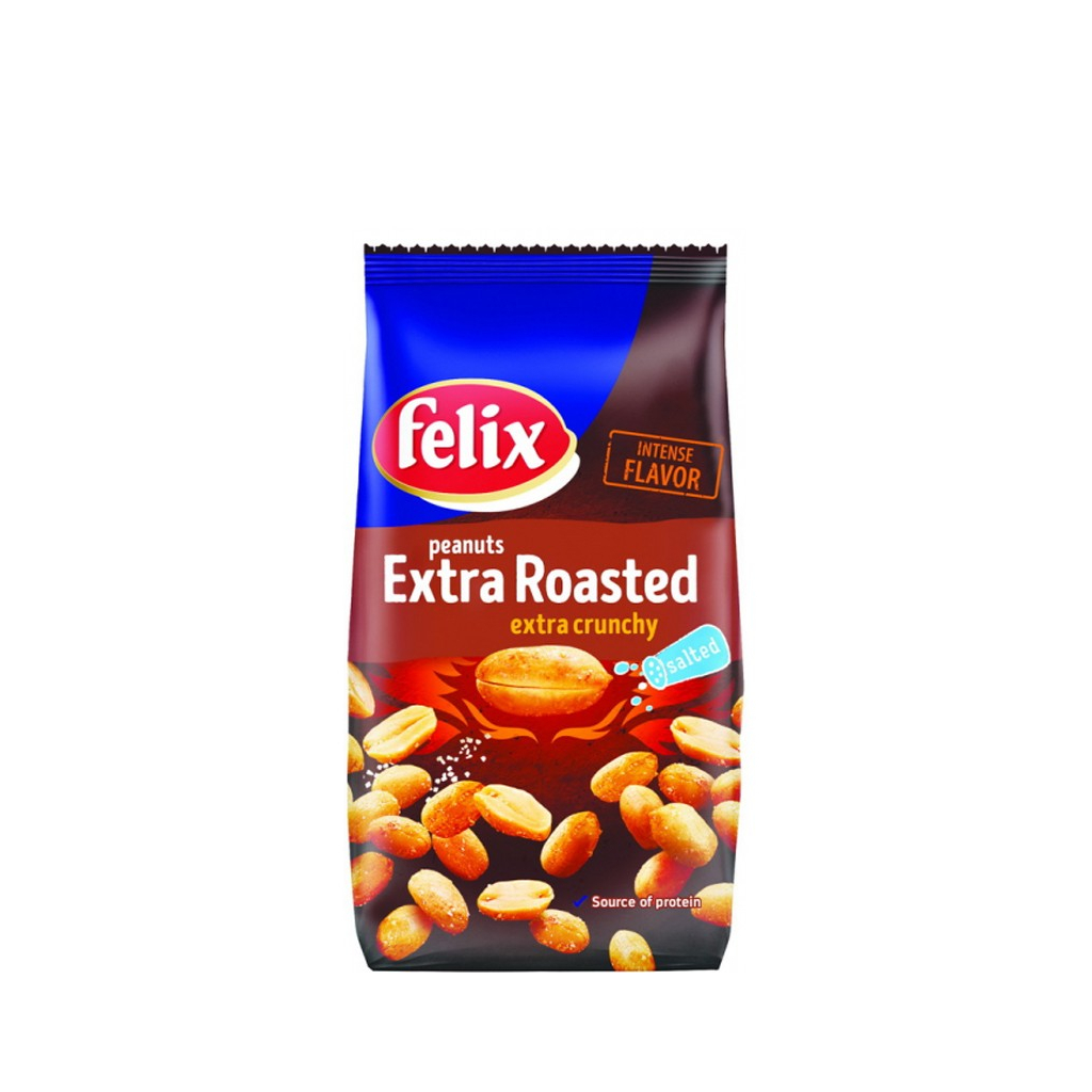 Горіхи FELIX Арахіс солоний смажений та запечений 180 г (5900571705753)