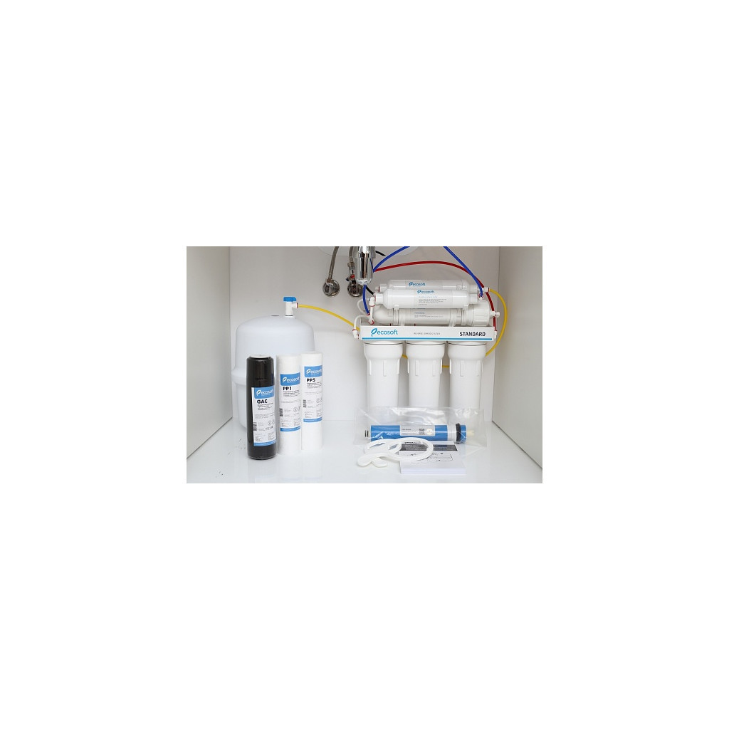 Система фільтрації води Ecosoft Standard 6-50M (MO650MECOSTD) - фото 6 Система фільтрації води Ecosoft Standard 6-50M (MO650MECOSTD) - фото 6