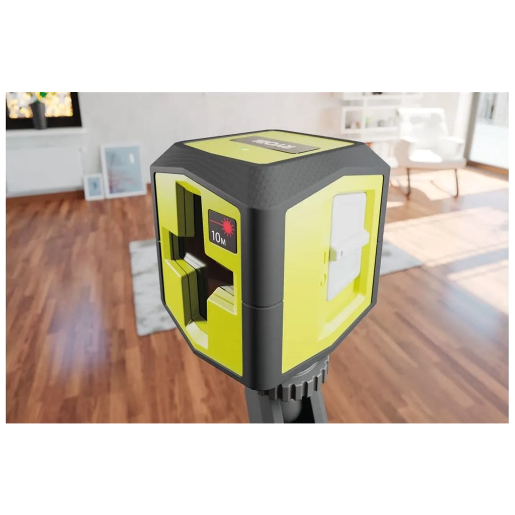 Лазерний нівелір Ryobi RBCLLR1 до 10м, перехресний, червоний промінь (5133004863) - фото 5 Лазерний нівелір Ryobi RBCLLR1 до 10м, перехресний, червоний промінь (5133004863) - фото 5