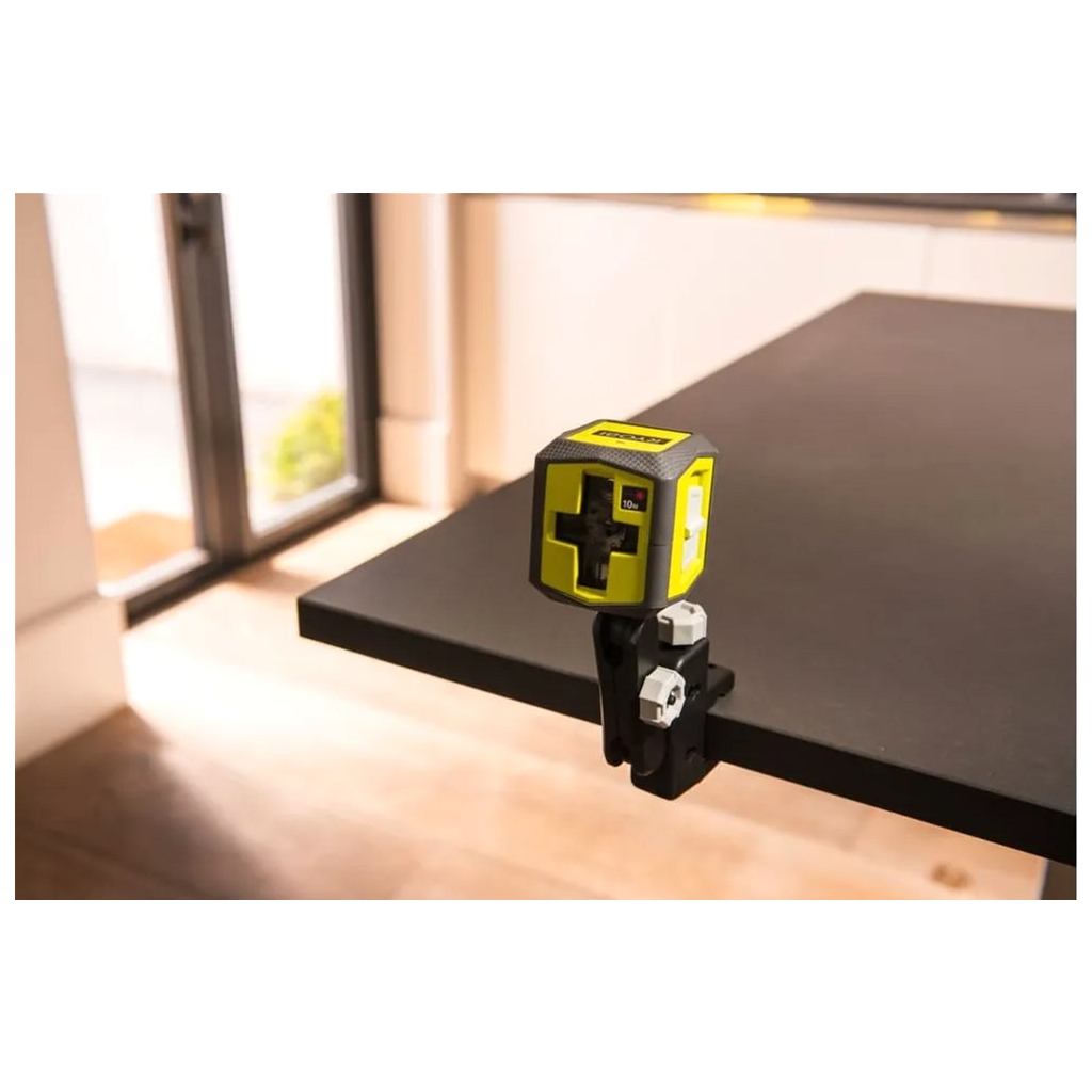 Лазерний нівелір Ryobi RBCLLR1 до 10м, перехресний, червоний промінь (5133004863) - фото 6 Лазерний нівелір Ryobi RBCLLR1 до 10м, перехресний, червоний промінь (5133004863) - фото 6