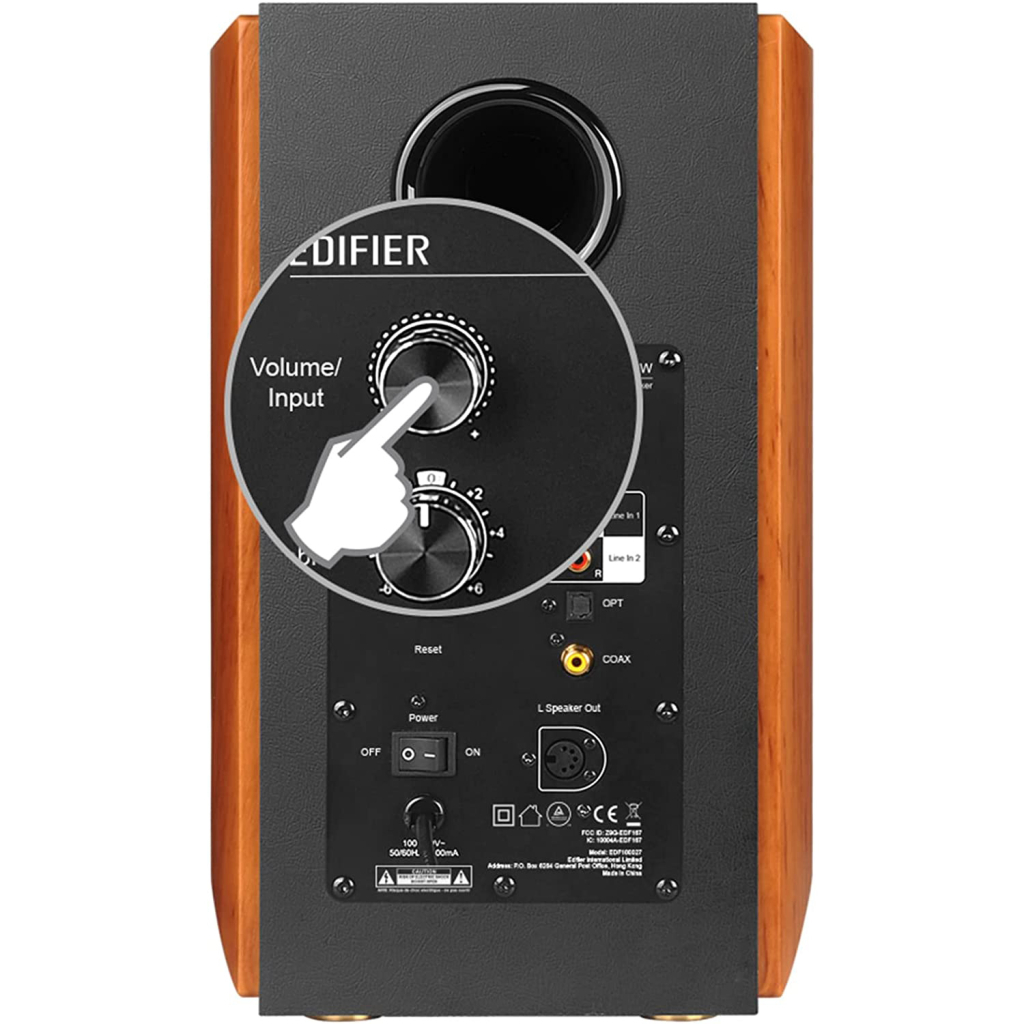 Акустична система Edifier S1000W 120W Bluetooth Wi-Fi Hi-Res Brown (S1000W) - фото 4 Акустична система Edifier S1000W 120W Bluetooth Wi-Fi Hi-Res Brown (S1000W) - фото 4