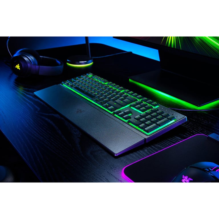 Клавіатура Razer Ornata V3 X USB UA Black (RZ03-04471900-R371) - фото 4