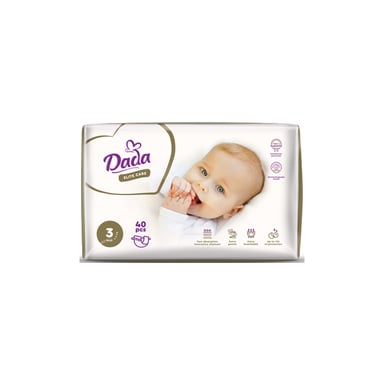 Підгузки Dada Elite Care MIDI 3 (4-9 кг) 40 шт (4820174981099) - фото 1
