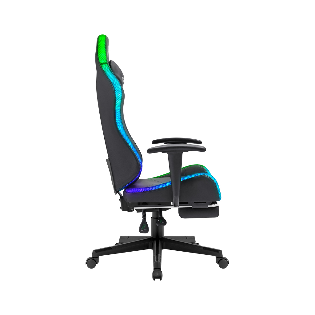 Крісло ігрове Defender Watcher RGB Black (64334) - фото 3 Крісло ігрове Defender Watcher RGB Black (64334) - фото 3