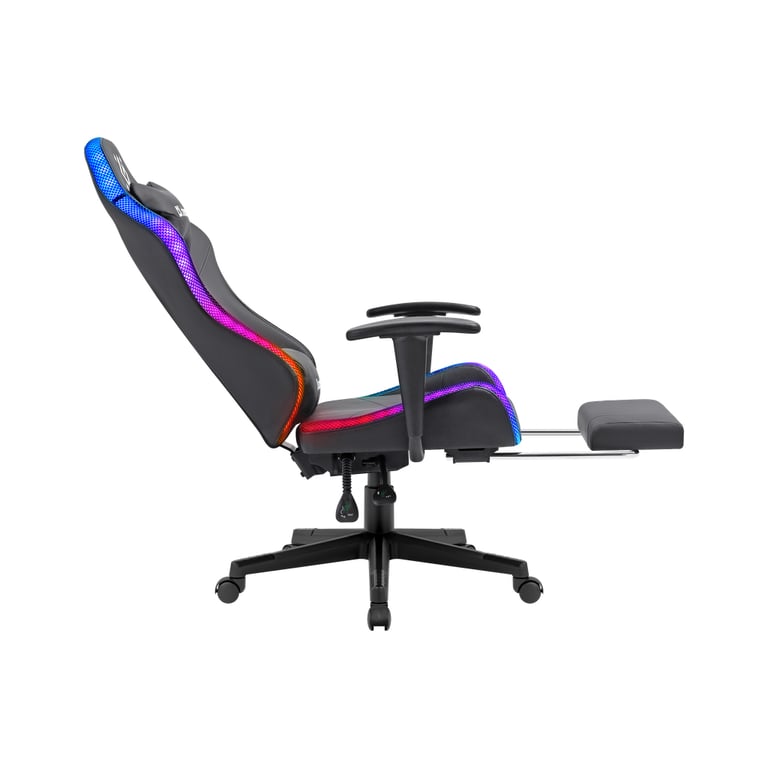 Крісло ігрове Defender Watcher RGB Black (64334) - фото 4