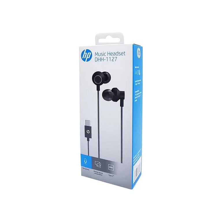 Навушники HP DHH-1127 Type-C Black (DHH-1127C-BK) - фото 4
