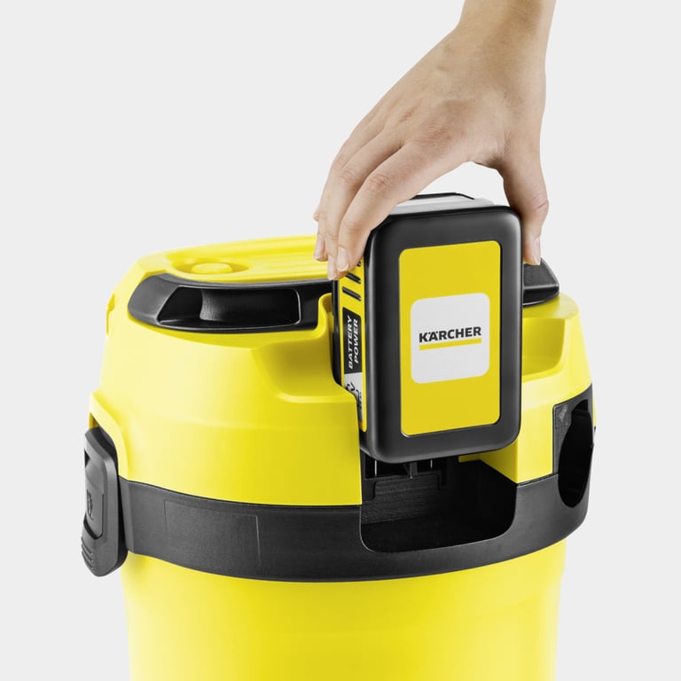 Пилосос будівельний Karcher WD 3-18 17л, 18В, (без АКБ та ЗП) (1.628-550.0) - фото 4