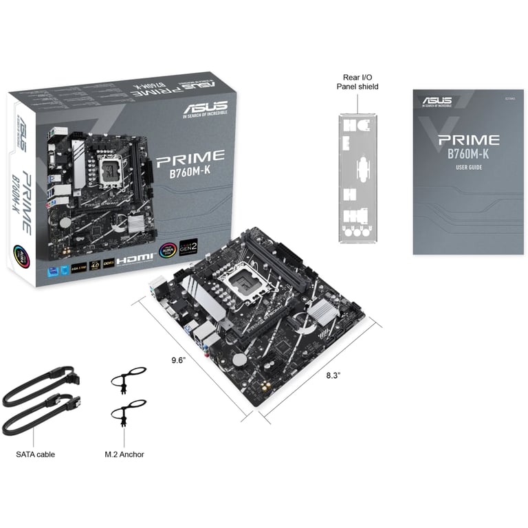 Материнська плата ASUS PRIME B760M-K - фото 8