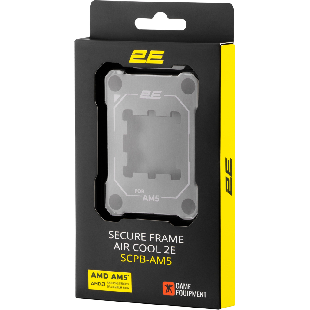 Установчий комплект 2E Gaming Air Cool SCPB-AM5, Aluminum, Black (2E-SCPB-AM5) - фото 7 Установчий комплект 2E Gaming Air Cool SCPB-AM5, Aluminum, Black (2E-SCPB-AM5) - фото 7