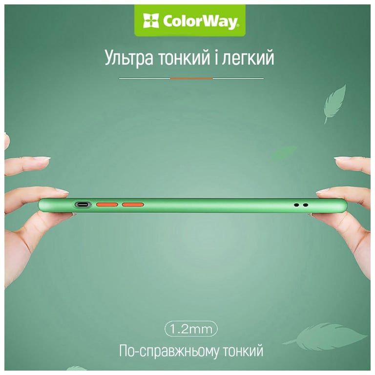 Чохол до мобільного телефона ColorWay Smart Matte Xiaomi Redmi 12 black (CW-CSMXR12-BK) - фото 3