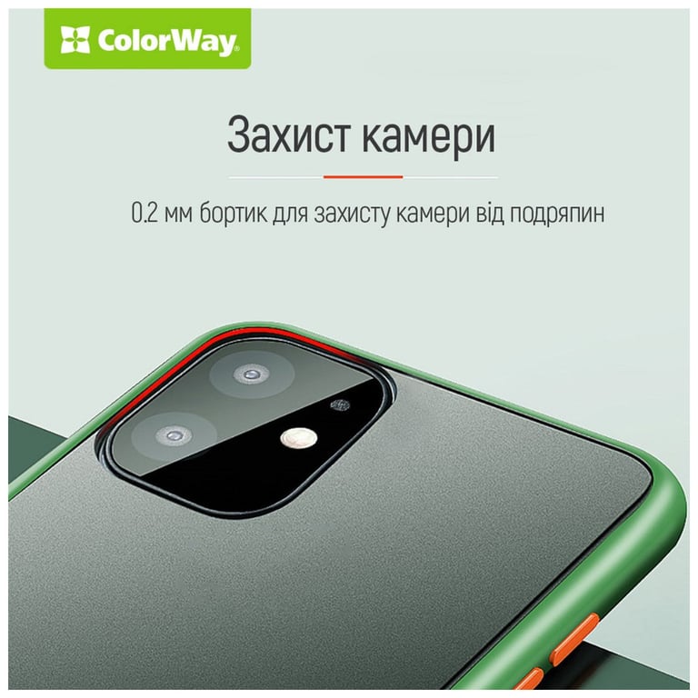 Чохол до мобільного телефона ColorWay Smart Matte Xiaomi Redmi 12 black (CW-CSMXR12-BK) - фото 6