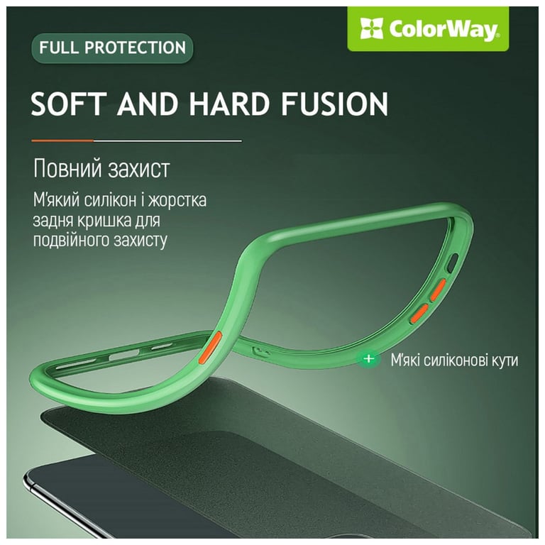 Чохол до мобільного телефона ColorWay Smart Matte Xiaomi Redmi 12 black (CW-CSMXR12-BK) - фото 7