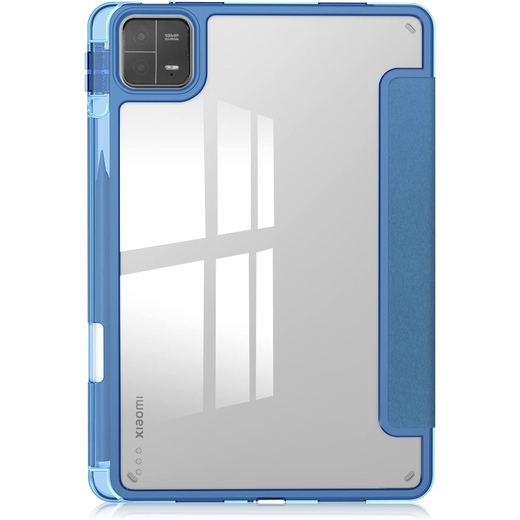 Чохол до планшета BeCover TPU Edge stylus mount Xiaomi Mi Pad 6 / 6 Pro 11" Blue (709559) - фото 4 Чохол до планшета BeCover TPU Edge stylus mount Xiaomi Mi Pad 6 / 6 Pro 11" Blue (709559) - фото 4