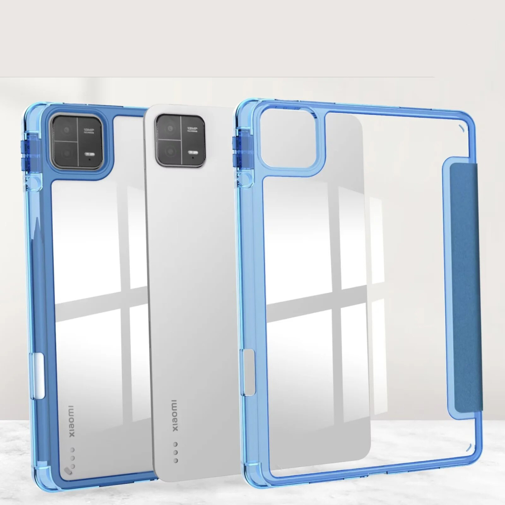 Чохол до планшета BeCover TPU Edge stylus mount Xiaomi Mi Pad 6 / 6 Pro 11" Blue (709559) - фото 7 Чохол до планшета BeCover TPU Edge stylus mount Xiaomi Mi Pad 6 / 6 Pro 11" Blue (709559) - фото 7