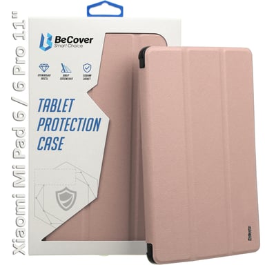 Чохол до планшета BeCover TPU Edge stylus mount Xiaomi Mi Pad 6 / 6 Pro 11" Rose Gold (709557) - фото 1