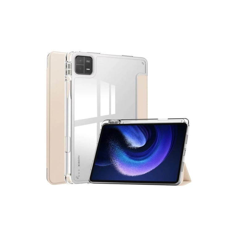 Чохол до планшета BeCover TPU Edge stylus mount Xiaomi Mi Pad 6 / 6 Pro 11" Rose Gold (709557) - фото 3