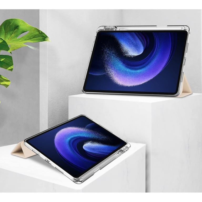 Чохол до планшета BeCover TPU Edge stylus mount Xiaomi Mi Pad 6 / 6 Pro 11" Rose Gold (709557) - фото 7