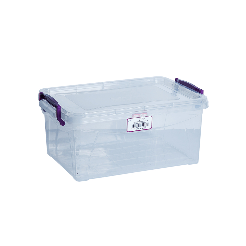 Харчовий контейнер Irak Plastik Hide прямокутний 5 л прозорий (4647) - фото 1