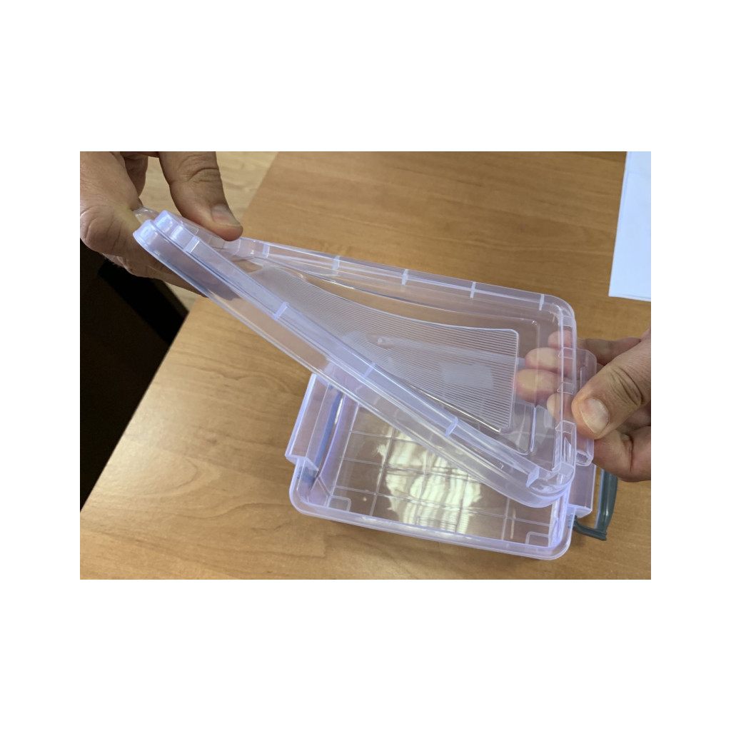 Харчовий контейнер Irak Plastik Hide прямокутний 28 л прозорий (4658) - фото 2 Харчовий контейнер Irak Plastik Hide прямокутний 28 л прозорий (4658) - фото 2