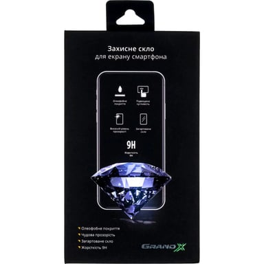 Скло захисне Grand-X Samsung Galaxy A14 SM-A145 black (GXSGA145FCB) - фото 1