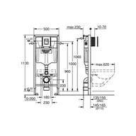 Інсталяція Grohe QuickFix 39930000 (CV030563) - фото 3