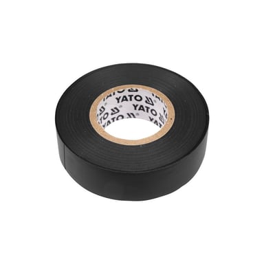 Ізоляційна стрічка Yato YT-8165 19мм х 20м чорна (YT-8165) - фото 1