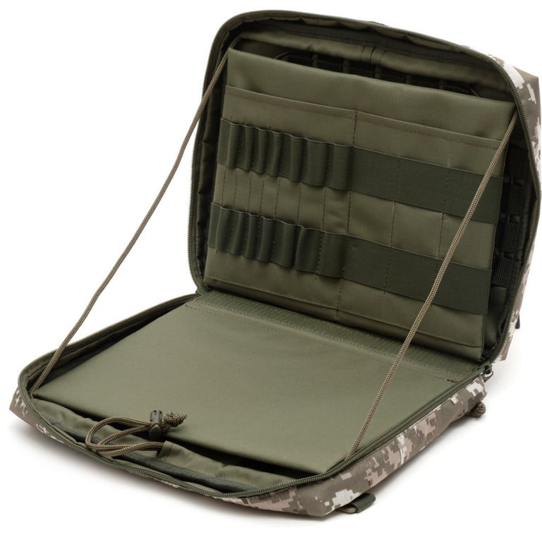 Чохол до планшета Vinga Tactical Military universal 12-13" MOLLE, Oxford 600D, pixel (VTB13UTMOP) - фото 6