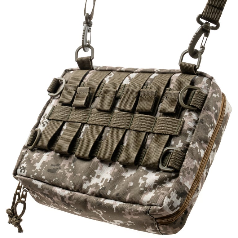 Чохол до планшета Vinga Tactical Military universal 10-11" MOLLE, Oxford 600D, pixel (VTB11UTMOP) - фото 2