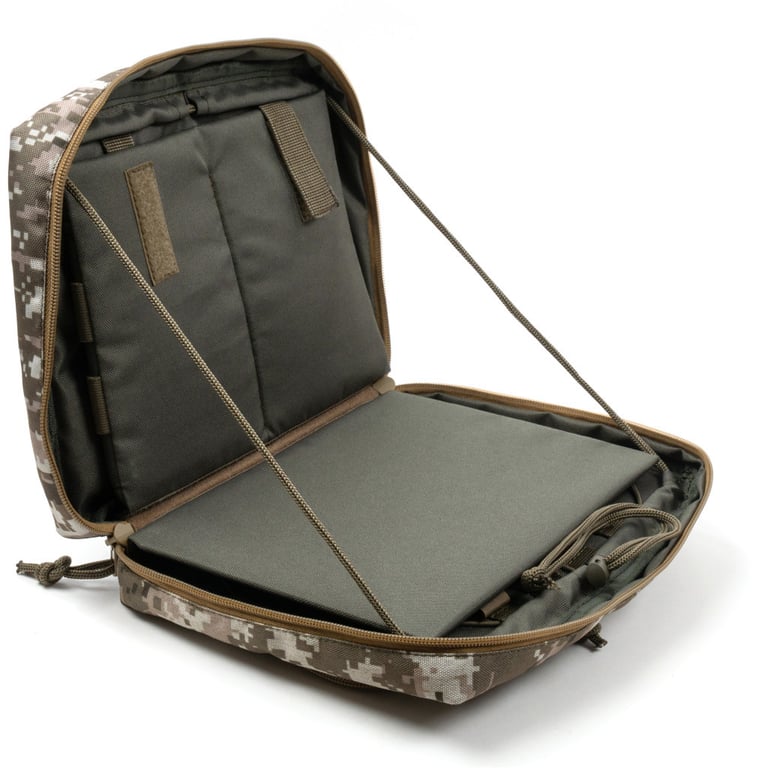 Чохол до планшета Vinga Tactical Military universal 10-11" MOLLE, Oxford 600D, pixel (VTB11UTMOP) - фото 4