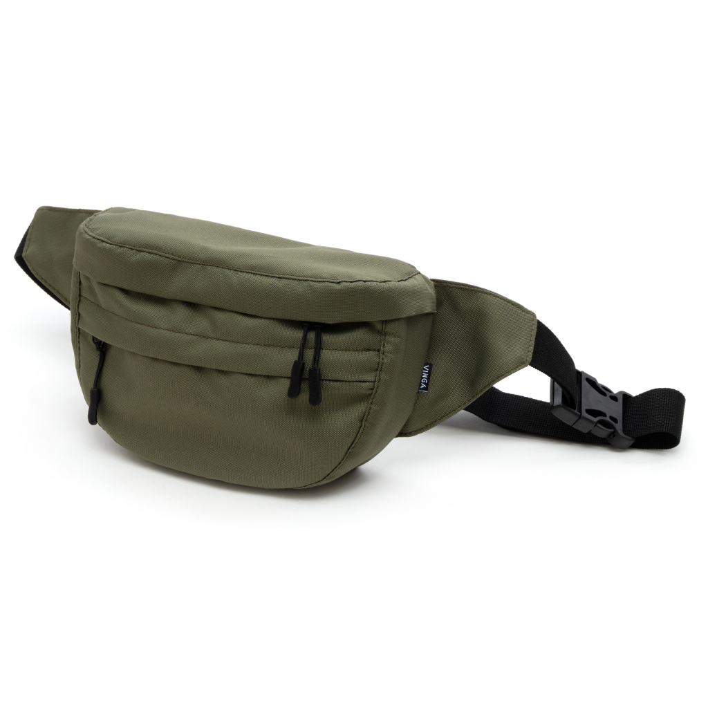 Сумка-бананка Vinga BiG Olive, Oxford 600D (VBBO600OL) - фото 1 Сумка-бананка Vinga BiG Olive, Oxford 600D (VBBO600OL) - фото 1