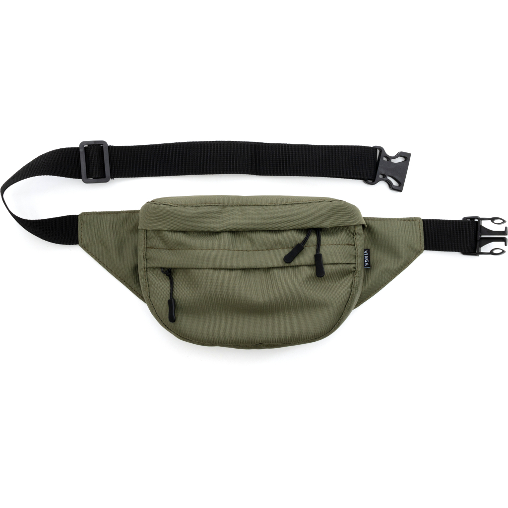 Сумка-бананка Vinga BiG Olive, Oxford 600D (VBBO600OL) - фото 3 Сумка-бананка Vinga BiG Olive, Oxford 600D (VBBO600OL) - фото 3