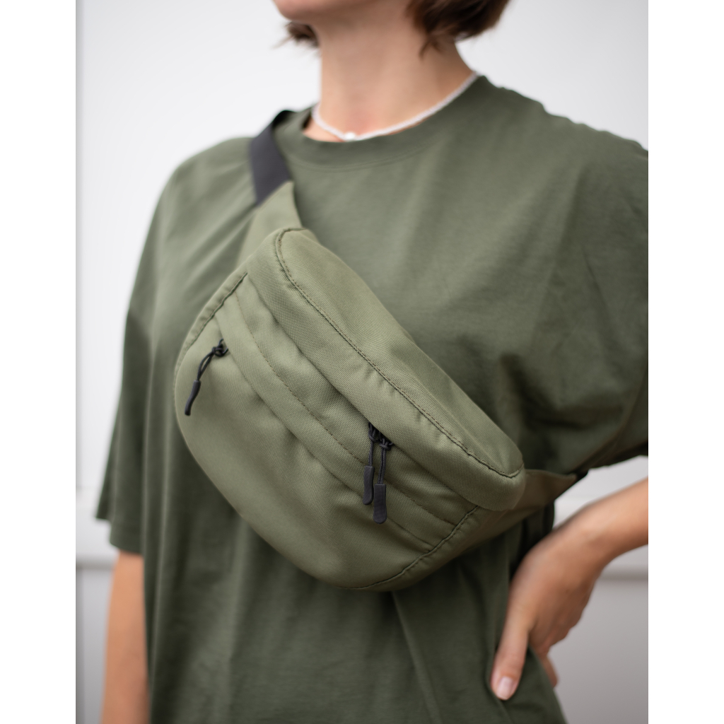 Сумка-бананка Vinga BiG Olive, Oxford 600D (VBBO600OL) - фото 5 Сумка-бананка Vinga BiG Olive, Oxford 600D (VBBO600OL) - фото 5