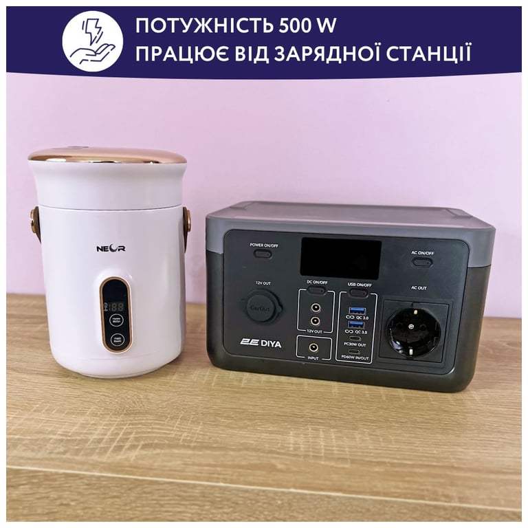 Ланч-бокс Neor для підігріву та приготування їжі 0,6 л (HEAT 06L50 WT) - фото 7