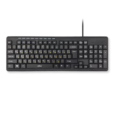 Клавіатура Piko KB-108 USB Black (1283126467103) - фото 1