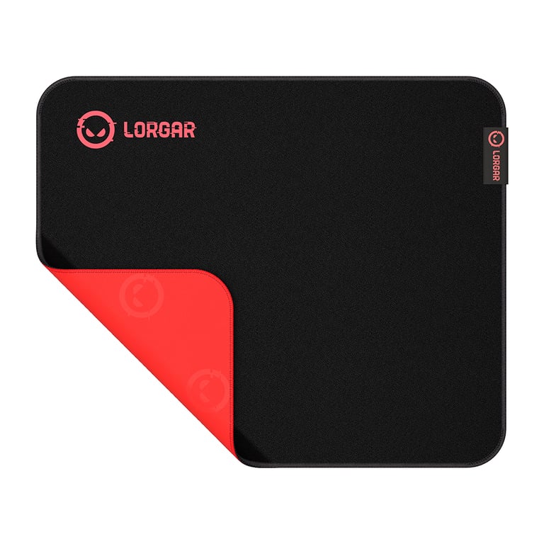 Килимок для мишки Lorgar Main 323 Black/Red (LRG-GMP323) - фото 2