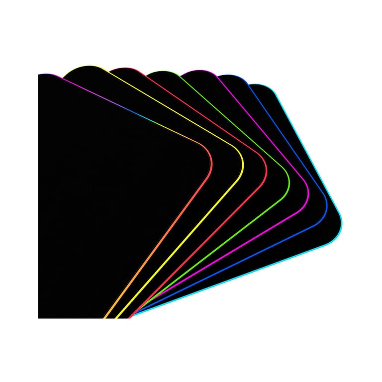 Килимок для мишки Lorgar Steller 913 RGB USB Black (LRG-GMP913) - фото 5
