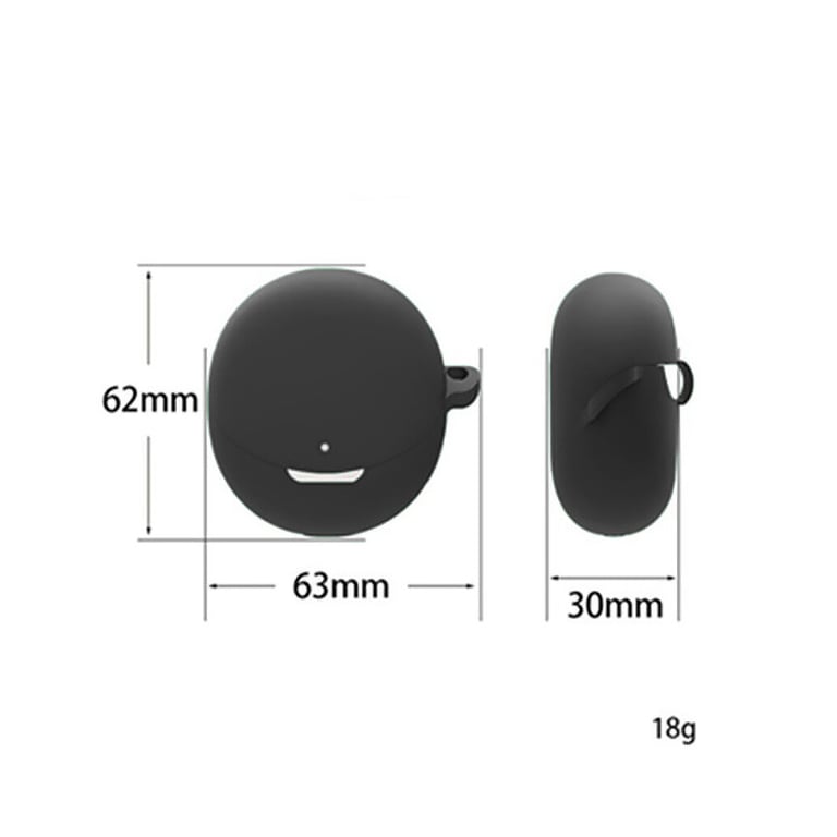 Чохол для навушників BeCover Silicon для OPPO Enco Air3 (ETE31) Black (709569) - фото 3