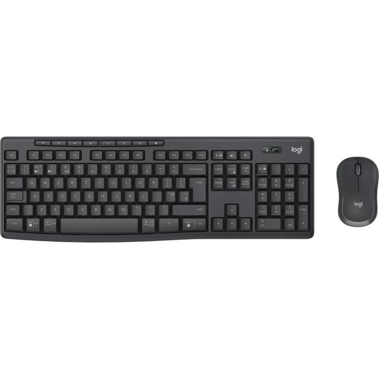 Комплект Logitech MK370 for Business Wireless UA Black (920-012077) - фото 1
