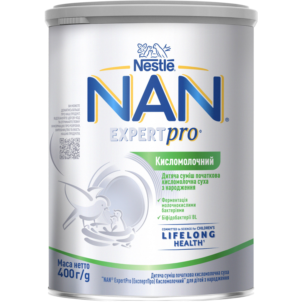 Дитяча суміш Nestle NAN ExpertPro Кисломолочна 400 г (1000007) Дитяча суміш Nestle NAN ExpertPro Кисломолочна 400 г (1000007)