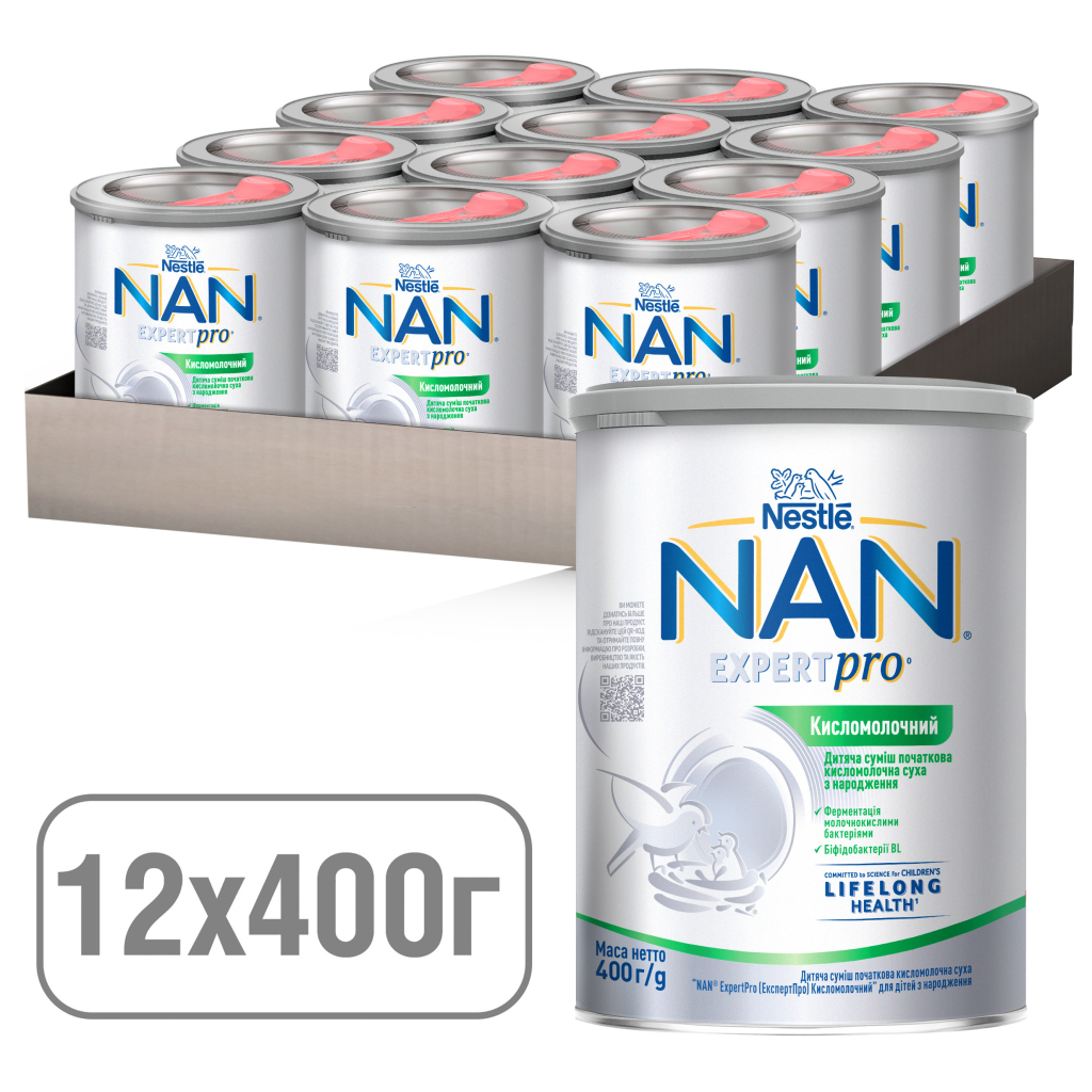 Дитяча суміш Nestle NAN ExpertPro Кисломолочна 400 г (1000007) - фото 7 Дитяча суміш Nestle NAN ExpertPro Кисломолочна 400 г (1000007) - фото 7