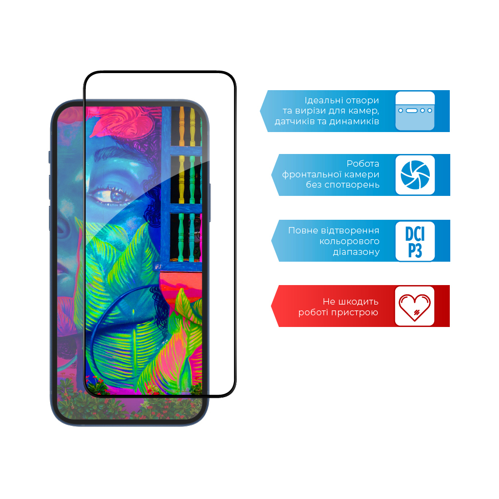 Скло захисне ACCLAB Full Glue Samsung S22+ (1283126523021) - фото 5 Скло захисне ACCLAB Full Glue Samsung S22+ (1283126523021) - фото 5