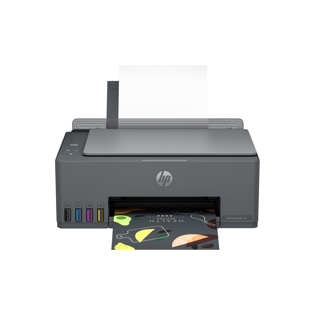 Багатофункціональний пристрій HP Smart Tank 581 Wi-Fi (4A8D4A) - фото 4 Багатофункціональний пристрій HP Smart Tank 581 Wi-Fi (4A8D4A) - фото 4