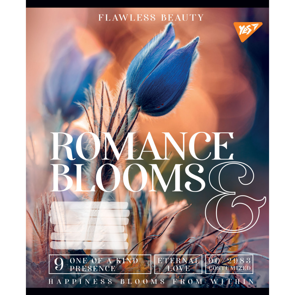 Зошит Yes А5 Romance blooms 48 аркушів, лінія (766460) - фото 2 Зошит Yes А5 Romance blooms 48 аркушів, лінія (766460) - фото 2
