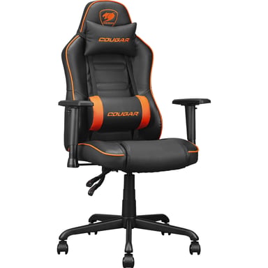 Крісло ігрове Cougar Fusion S Black/Orange - фото 1