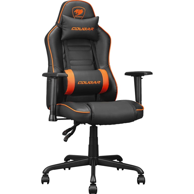 Крісло ігрове Cougar Fusion S Black/Orange - фото 1